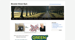 Desktop Screenshot of bicestergreengym.org